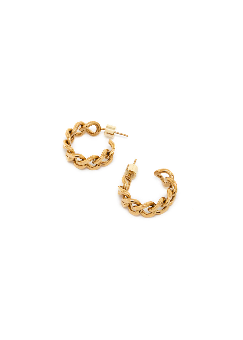 Nalí GOLD ISA CHAIN EARRINGS Vendita Calda