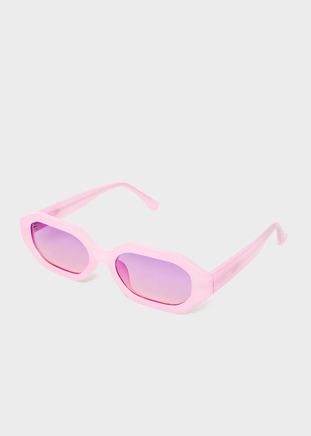 Nalí FLAVIA RECTANGULAR PINK SUNGLASSES Vendite Flash