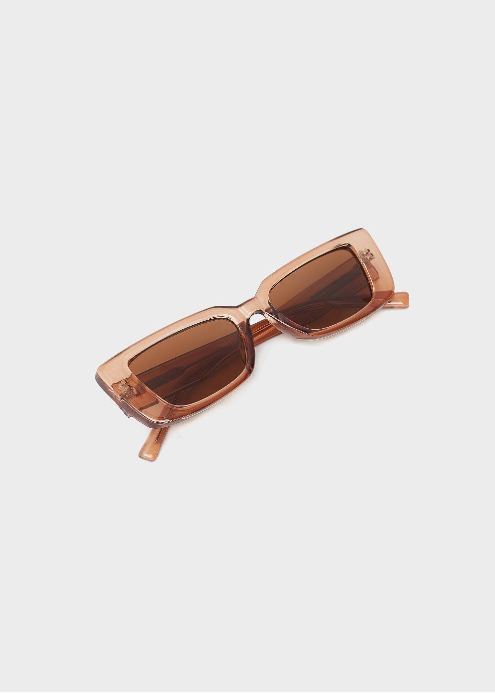 Nalí LENA RECTANGULAR BRONZE SUNGLASSES Acquista Ora