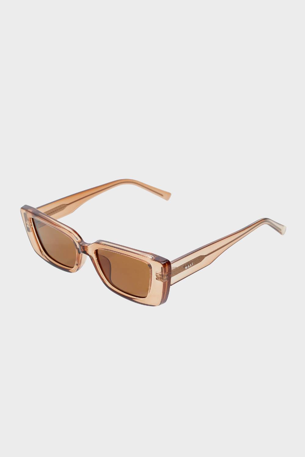 Nalí LENA RECTANGULAR BRONZE SUNGLASSES Acquista Ora