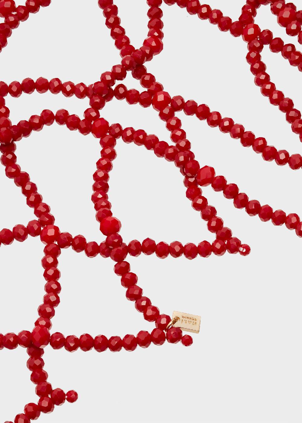 Nalí SISSI BODYCHAIN WITH RED BEADS Shopping Online