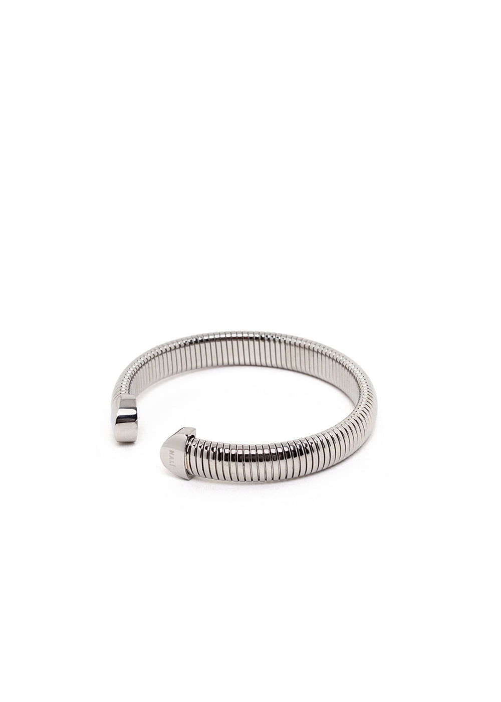 Nalí AGATE BRACELET IN SILVER STAINLESS STEEL In Vendita