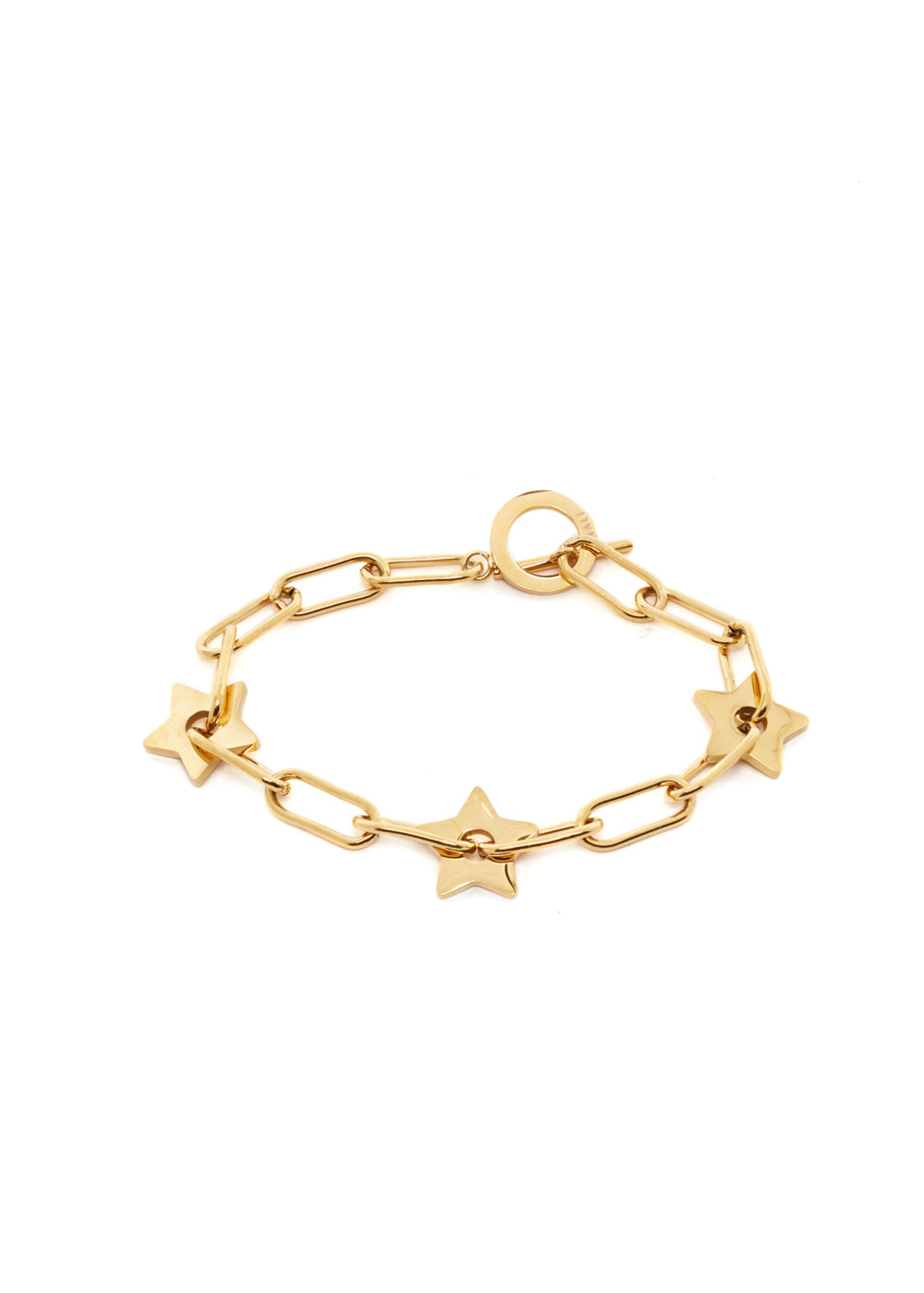 Nalí SILVI GOLD CHAIN STARS BRACELET STAIN. STEEL Hotsell