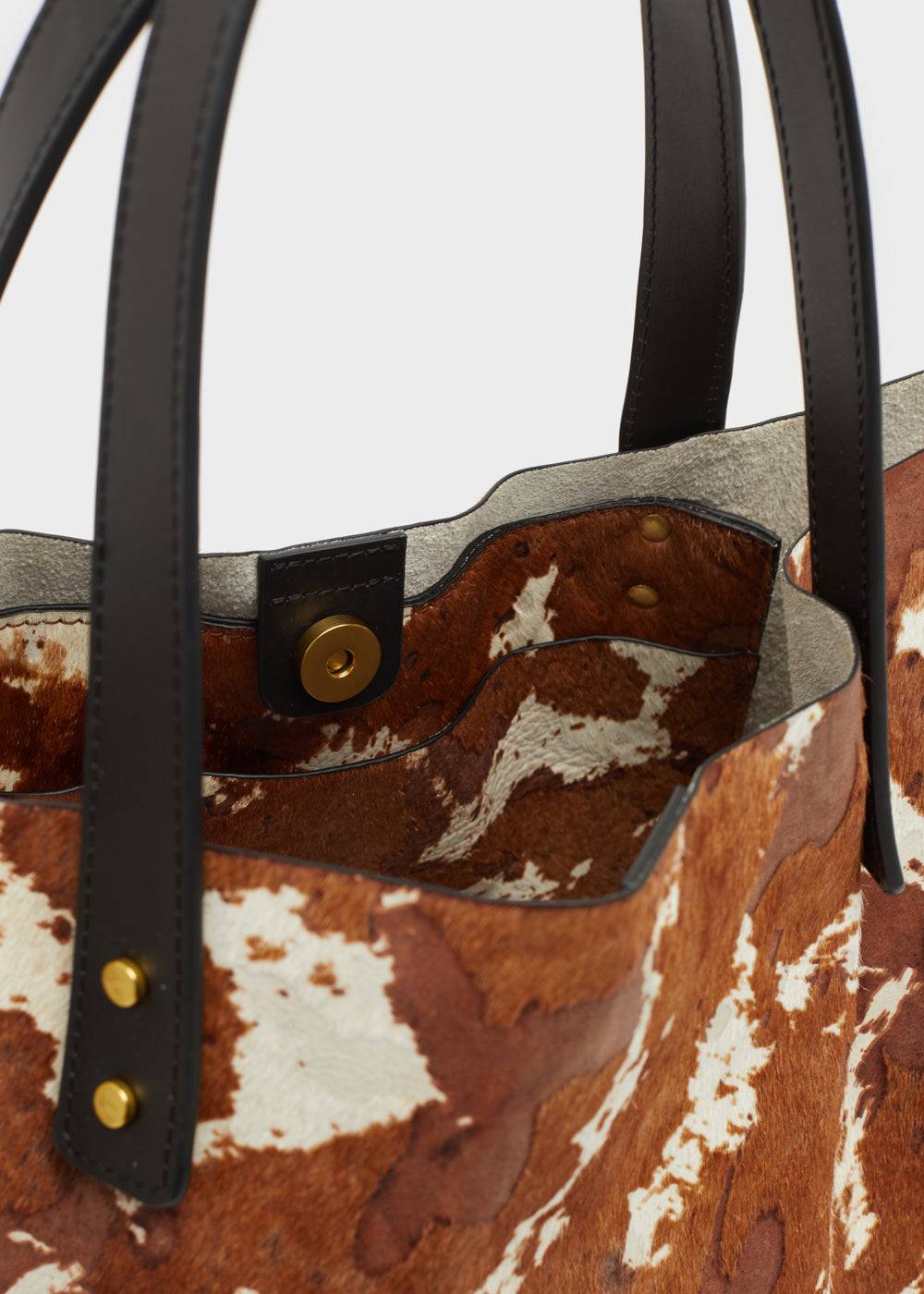 Nalí DESIRE TOTE BAG IN REAL LEATHER COW Spedizione Gratuita