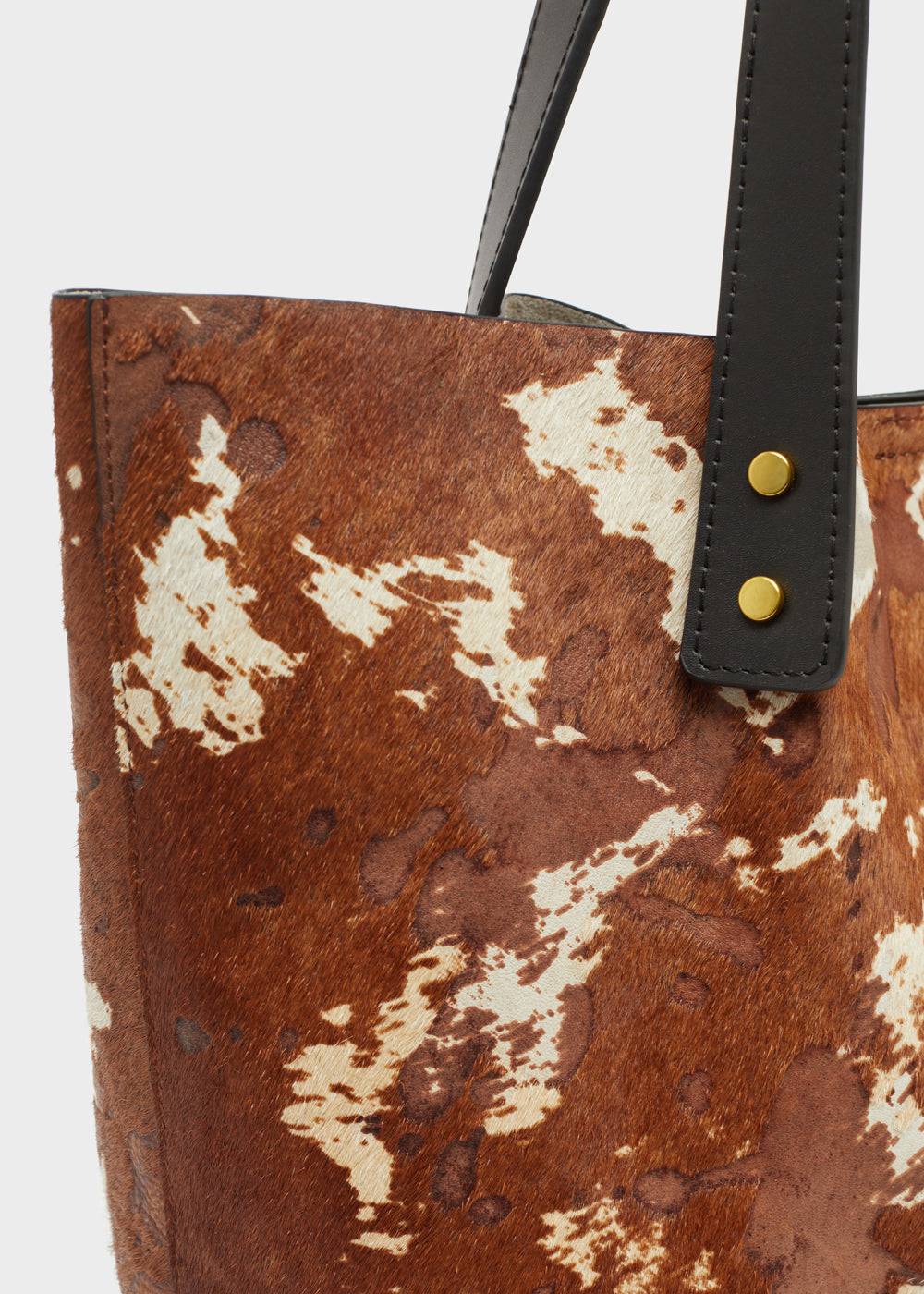 Nalí DESIRE TOTE BAG IN REAL LEATHER COW Spedizione Gratuita