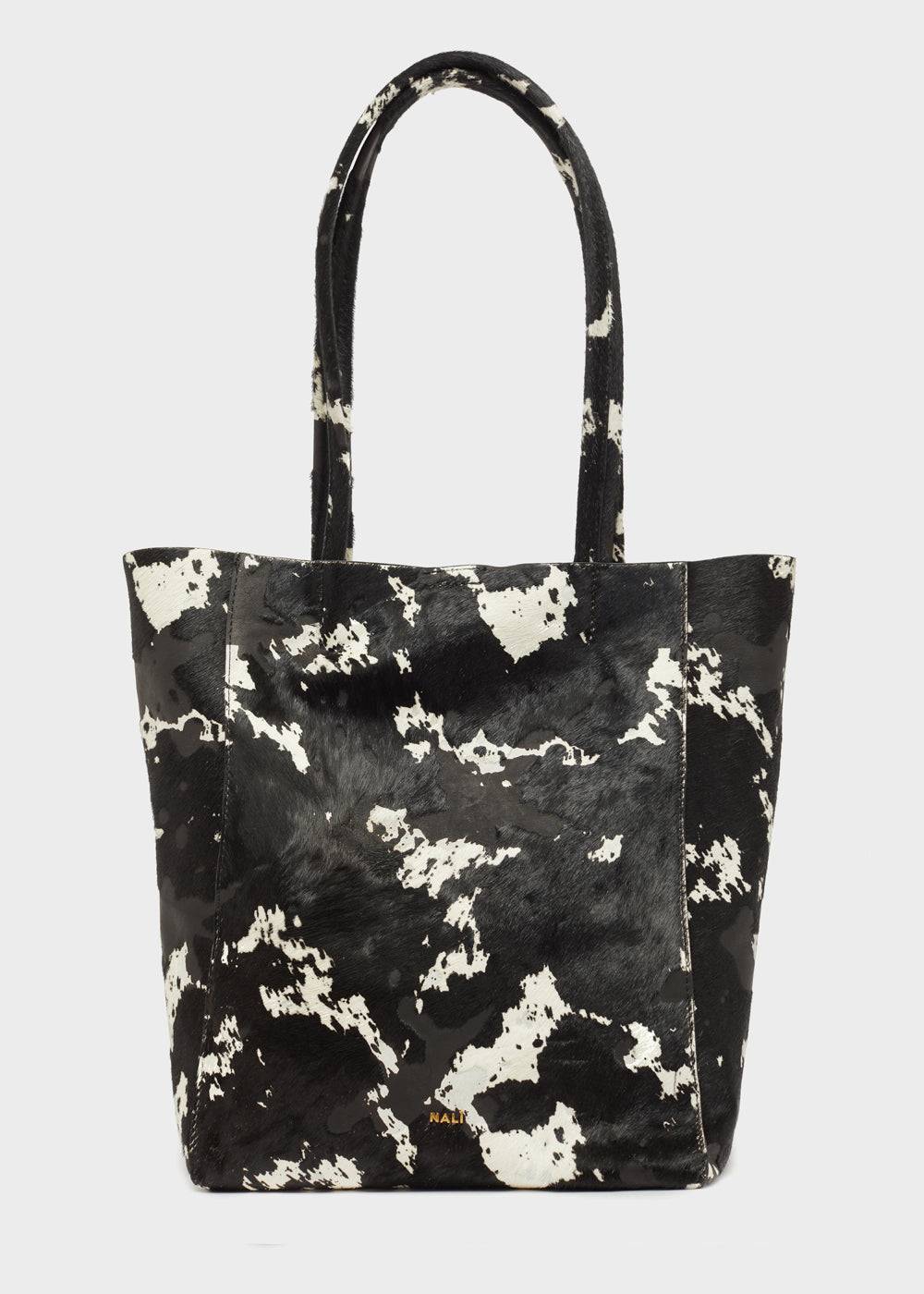 Nalí ELLA SHOULDER BAG IN REAL LEATHER COW Soddisfazione Garantita
