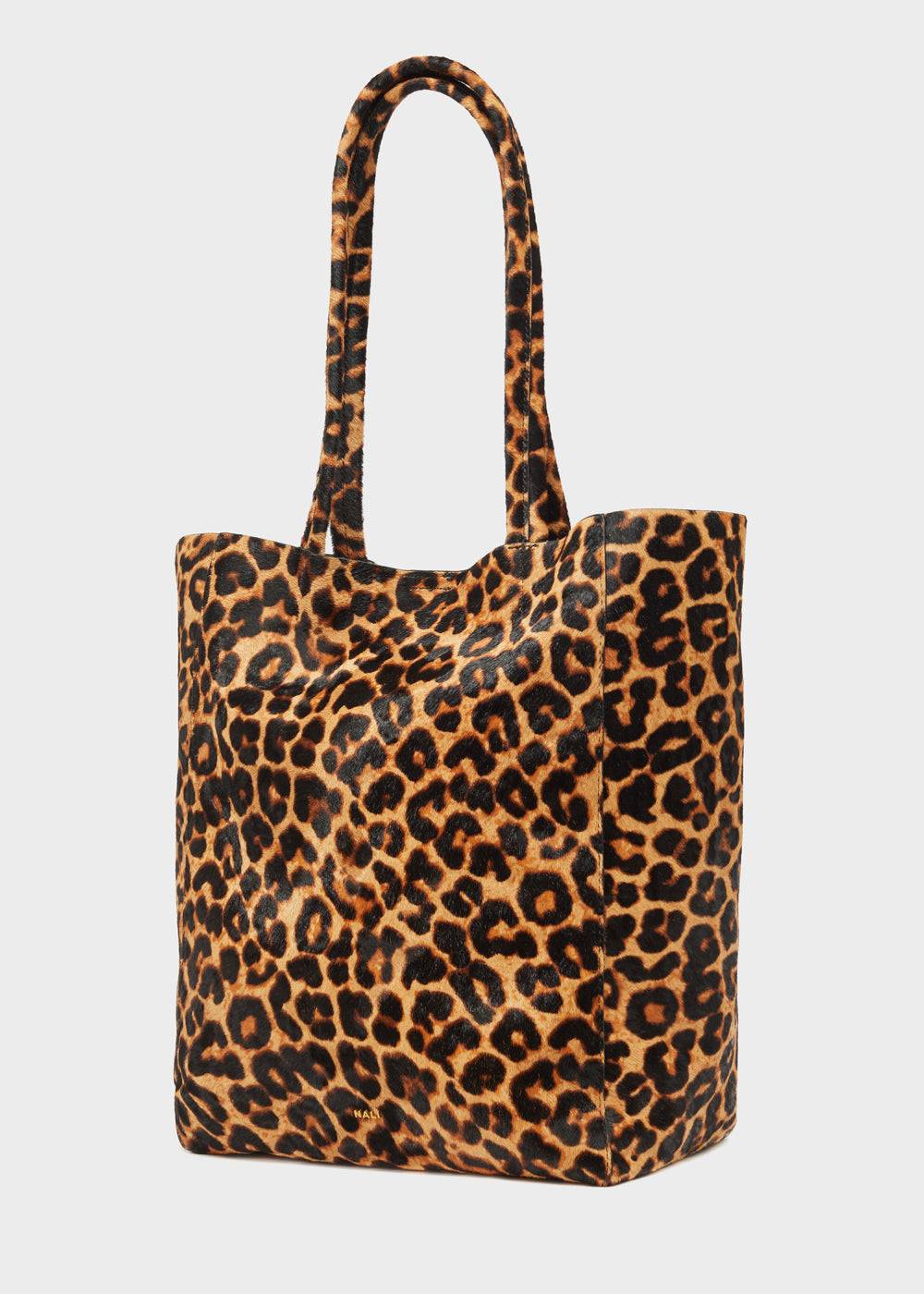 Nalí ELLA SHOULDER BAG IN REAL LEATHER ANIMALIER Qualità Garantita