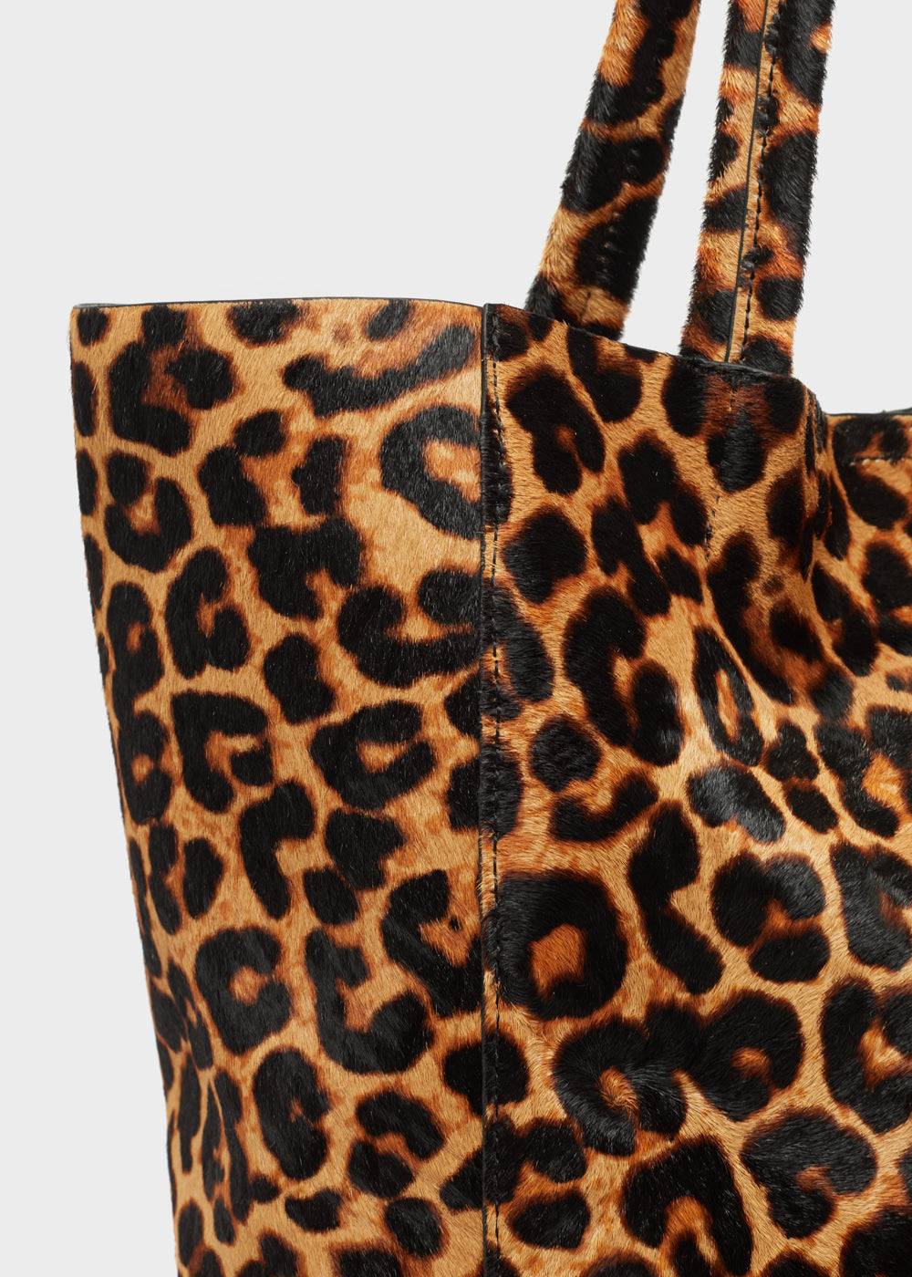 Nalí ELLA SHOULDER BAG IN REAL LEATHER ANIMALIER Qualità Garantita