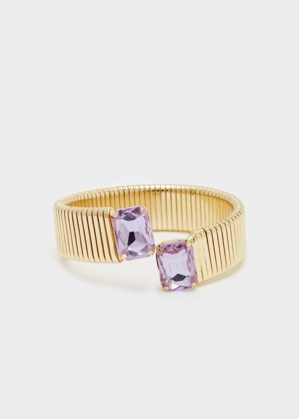 Nalí ATHENA GOLD BRACELET W/ STONES + COLORS Negozi Online