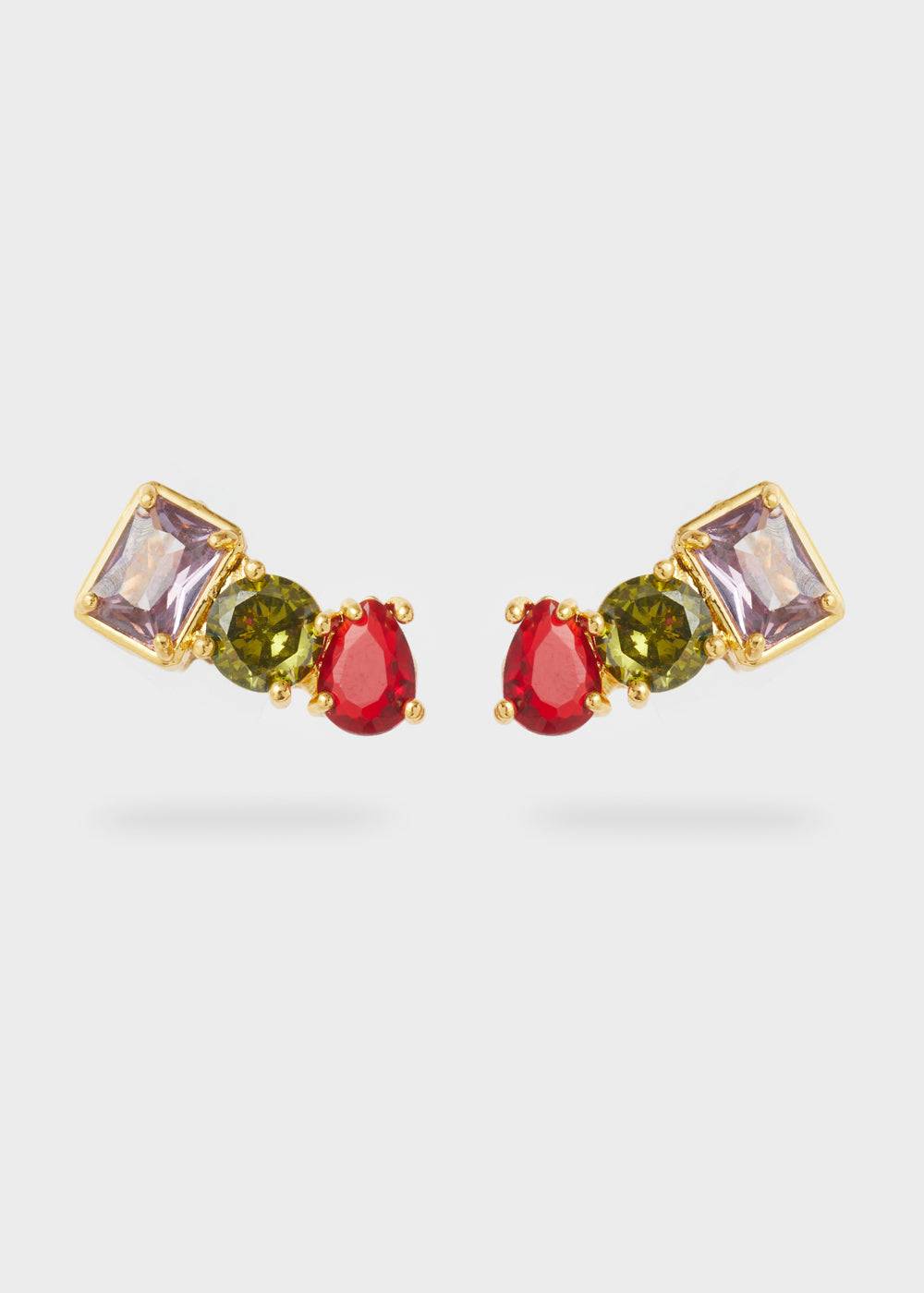Nalí FRANCINE EARRINGS W/ STONES + COLORS Acquista Ora