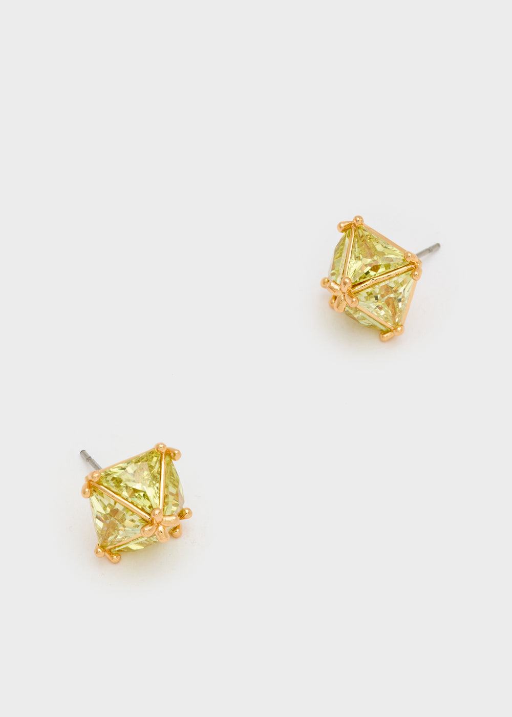 Nalí STUD LOBE EARRINGS W/ ZIRCONS + COLORS Fino Al -60%