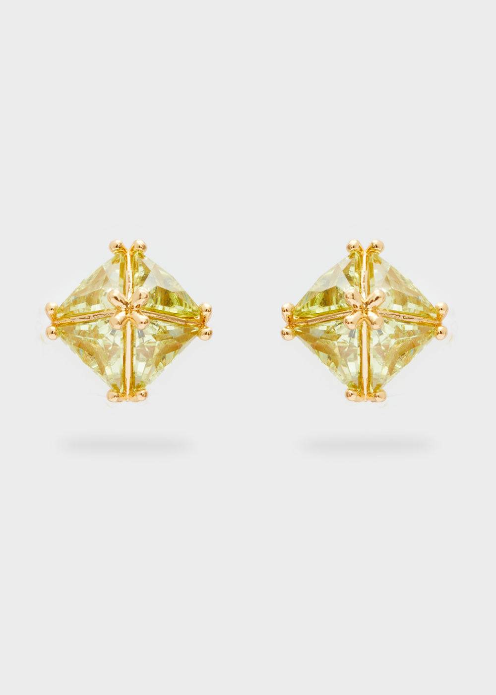 Nalí STUD LOBE EARRINGS W/ ZIRCONS + COLORS Fino Al -60%