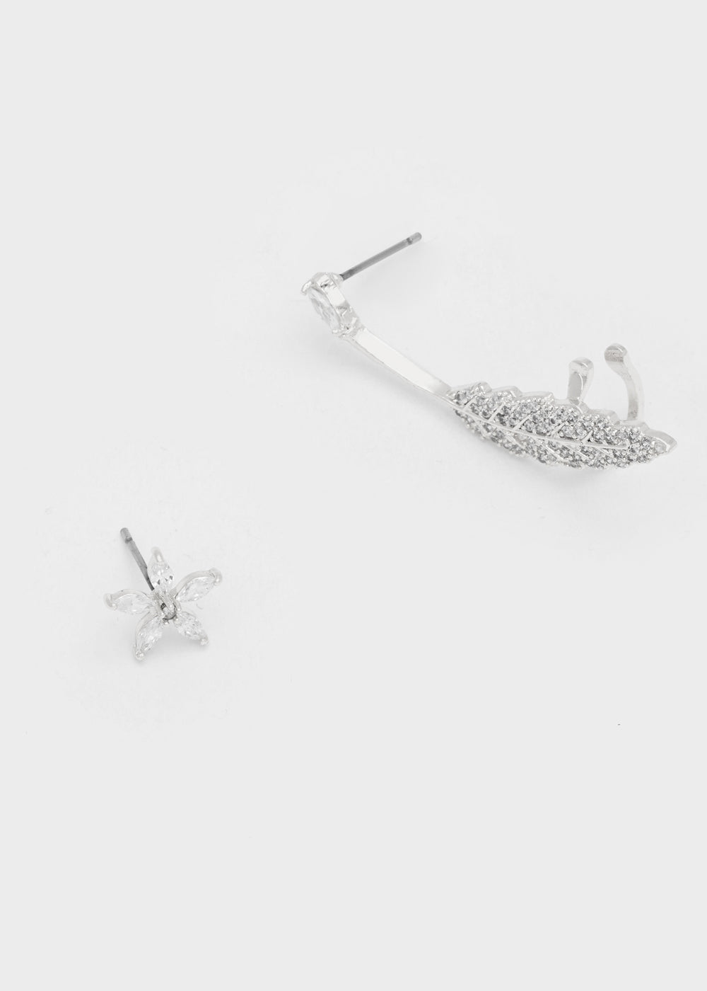 Nalí GOLD EARCUFF EARRINGS ARROW W/ STONES + COLORS Convenienza