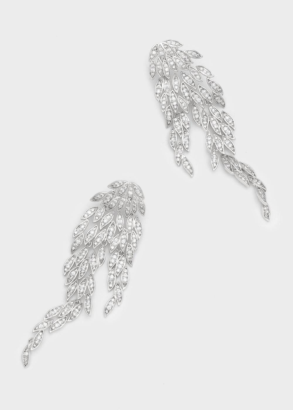 Nalí CASCADE EARRINGS WITH ZIRCONS + COLORS Presa