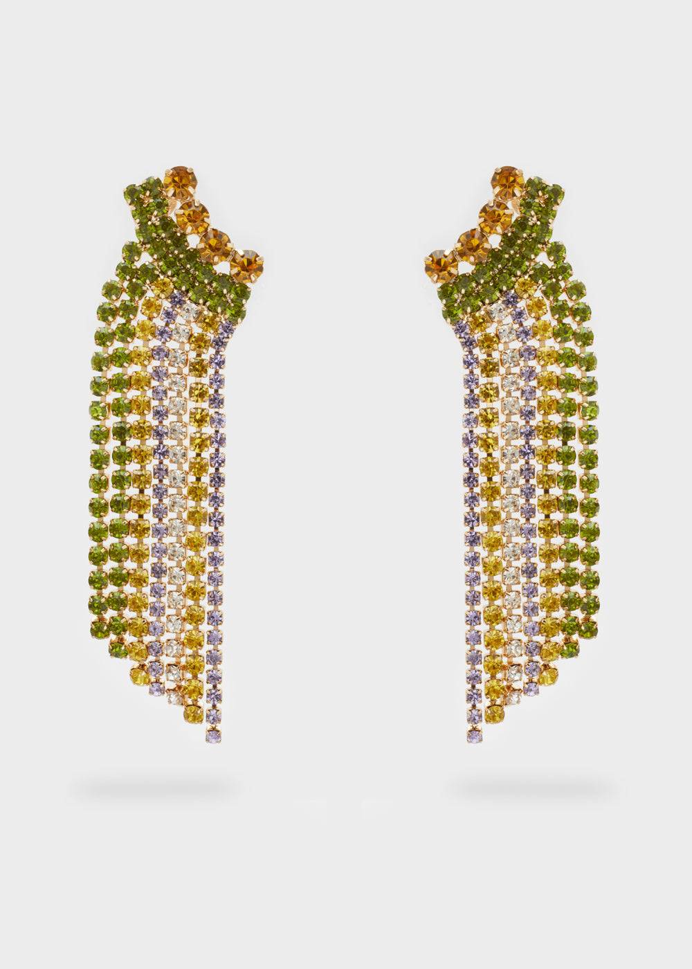 Nalí FESTA EARRINGS W/ STONES + COLORS In Vendita