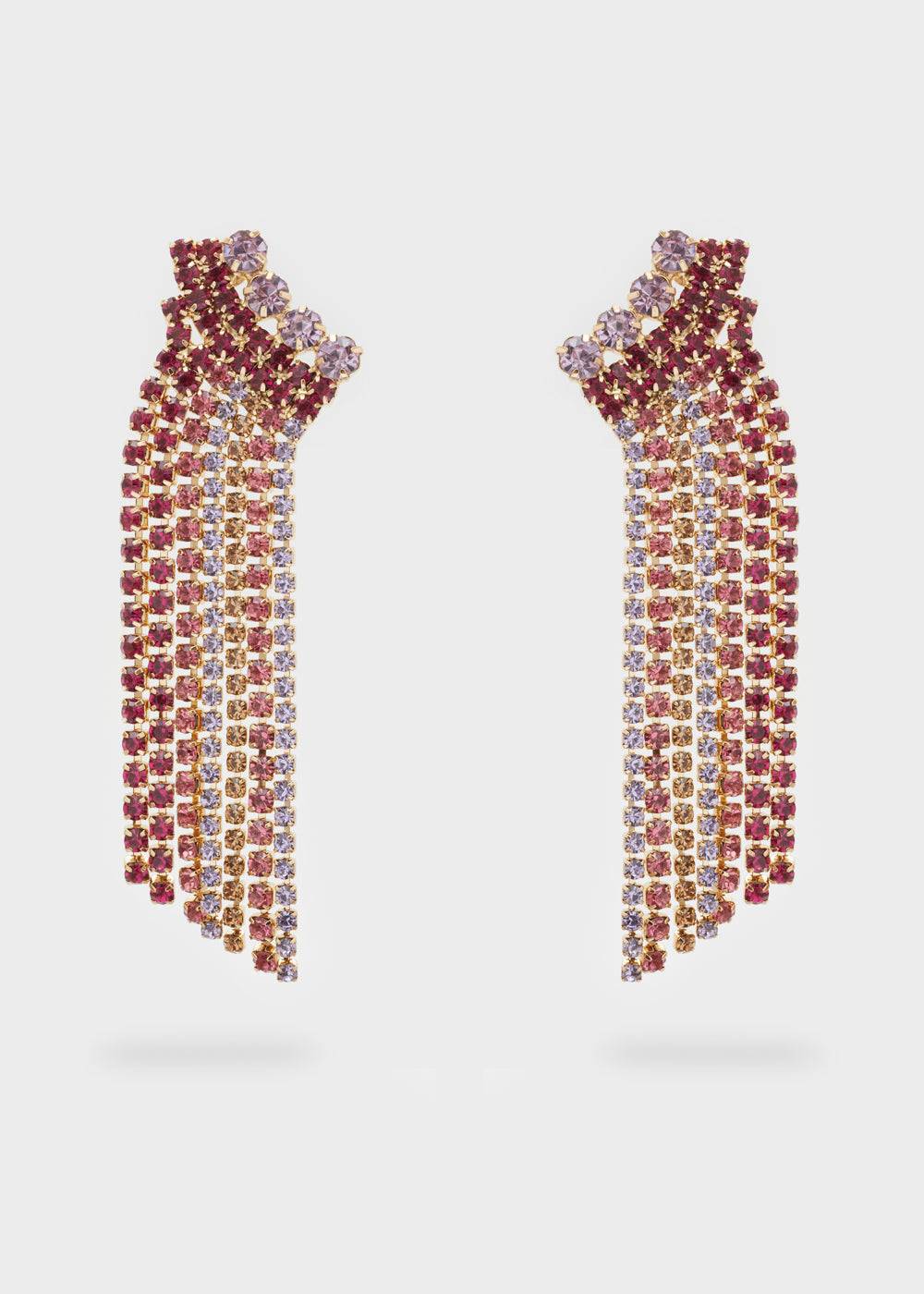 Nalí FESTA EARRINGS W/ STONES + COLORS In Vendita
