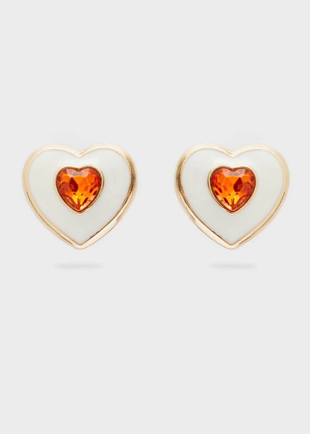 Nalí LOVELY HEART EARRINGS W/ STONE + COLORS Negozio