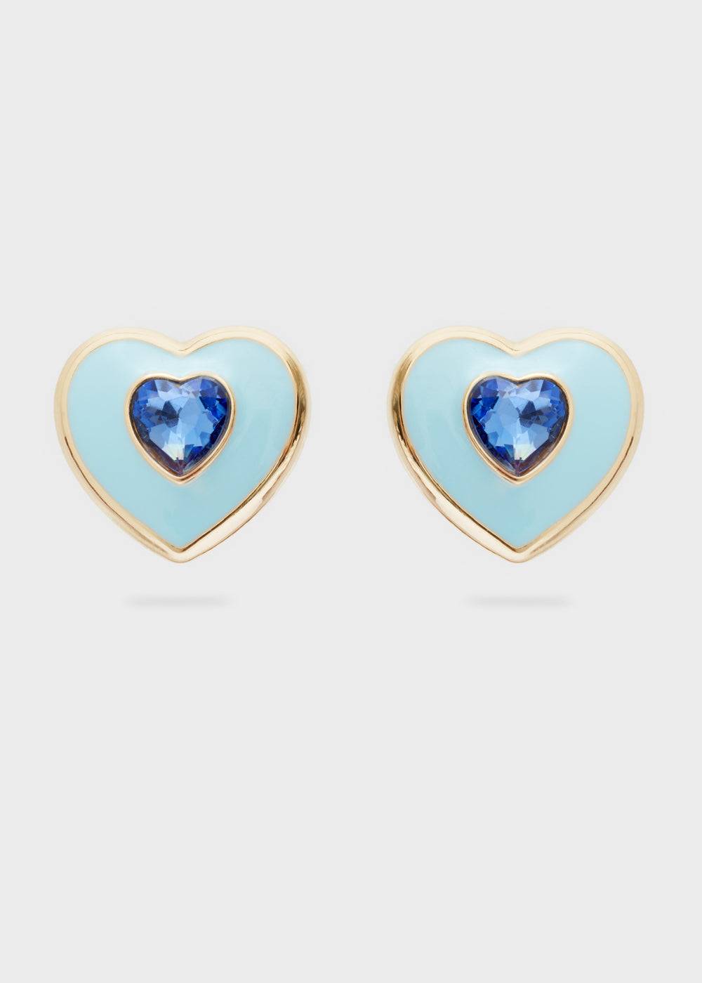 Nalí LOVELY HEART EARRINGS W/ STONE + COLORS Negozio
