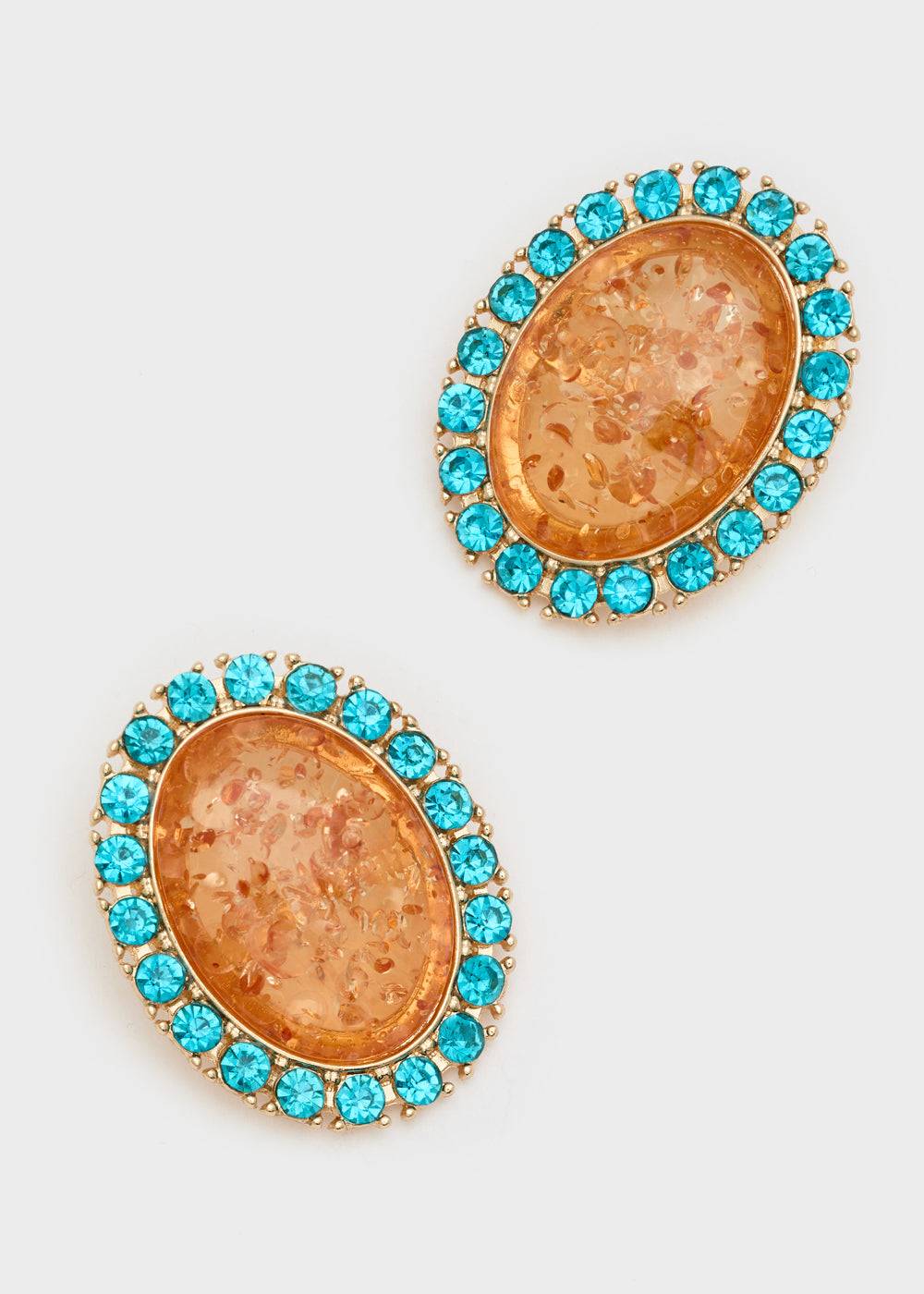 Nalí DENISE OVAL EARRINGS + COLORS Duty-free
