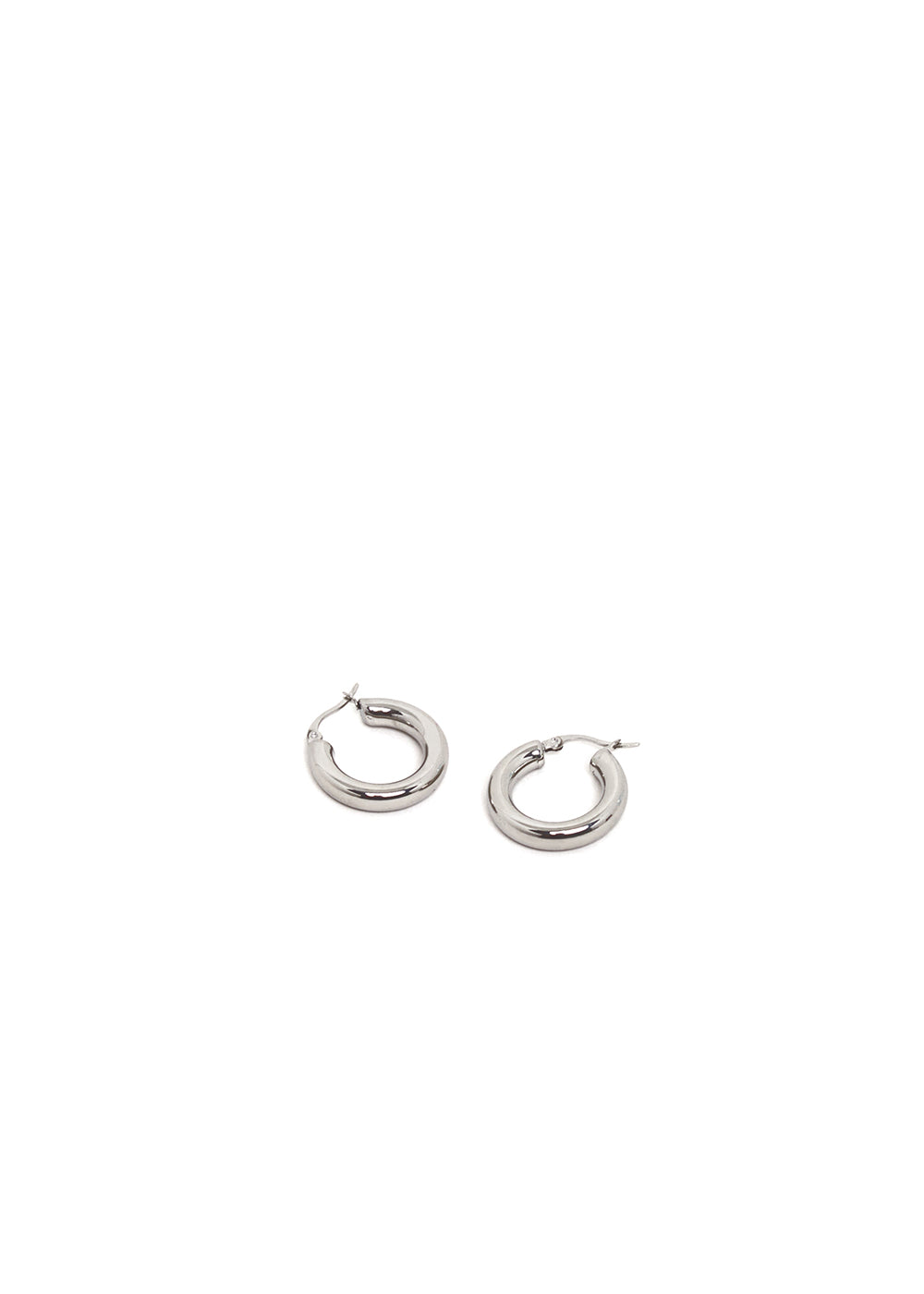 Nalí VANIA SMALL HOOP EARRINGS IN STAINLESS STEEL Promozione