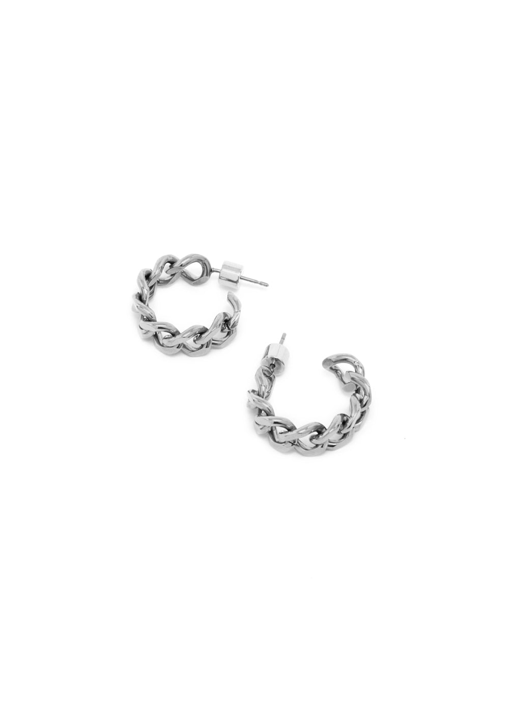 Nalí SILVER ISA CHAIN EARRINGS Pezzi Unici