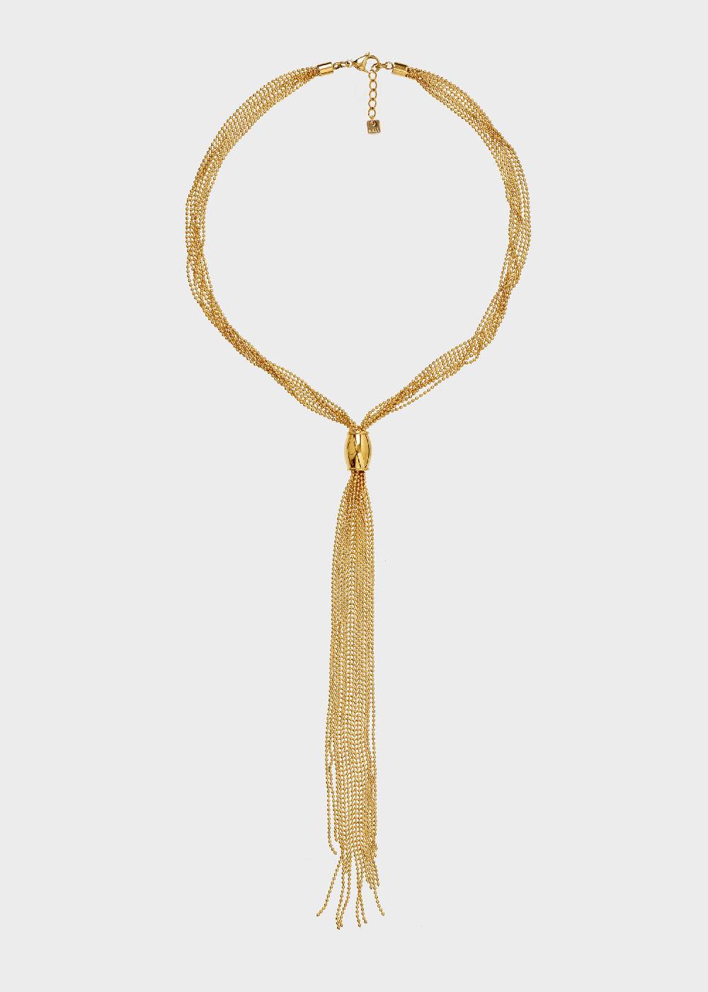 Nalí STAIN. STEEL SISSI CHAIN NECKLACE IN GOLD Acquista Ora