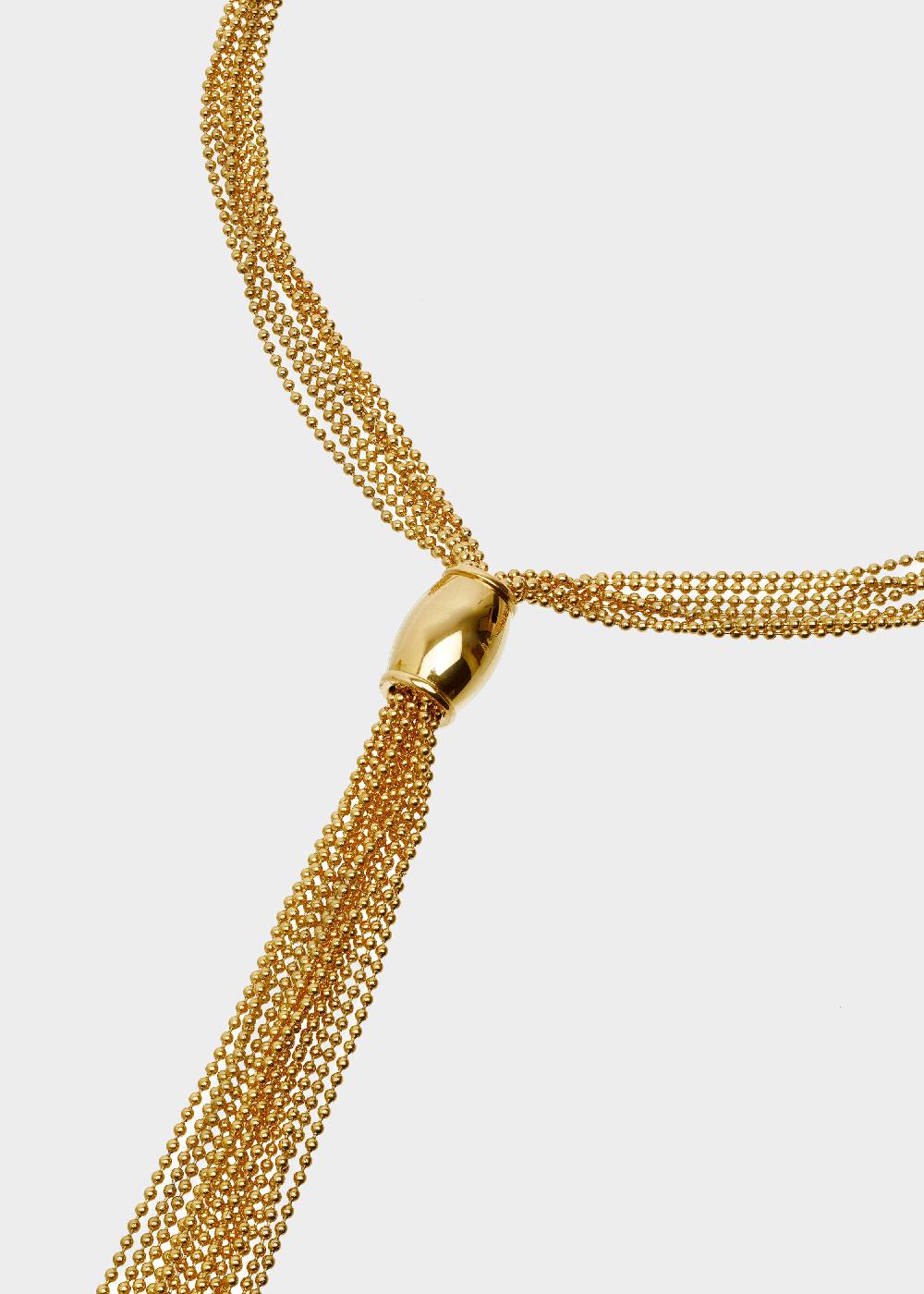 Nalí STAIN. STEEL SISSI CHAIN NECKLACE IN GOLD Acquista Ora