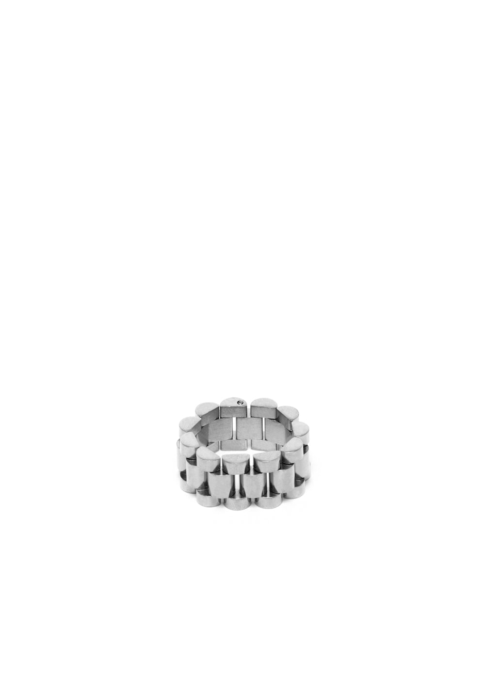 Nalí MORA SILVER CHAIN RING STAIN. STEEL Vendita Economica