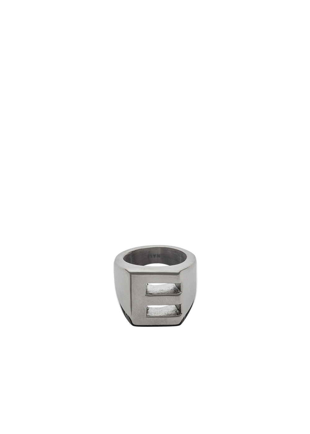 Nalí CHUNKY SILVER RING LETTER SIZE II + LETTERS Economico