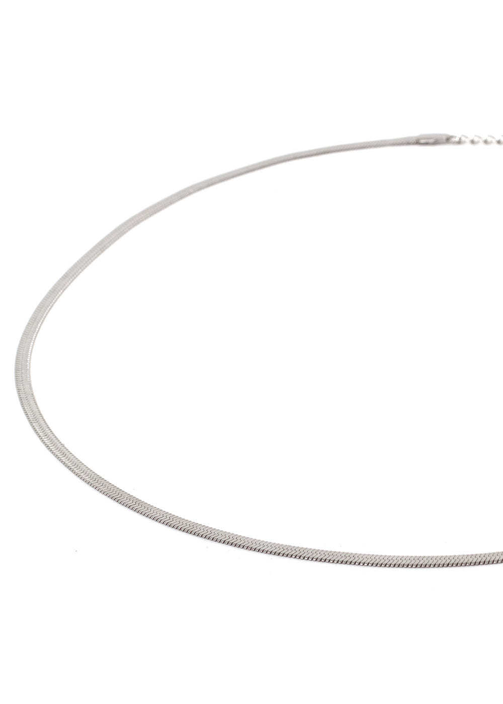 Nalí VENUS SILVER FLAT NECKLACE IN STAINLESS STEEL Offerte giornaliere