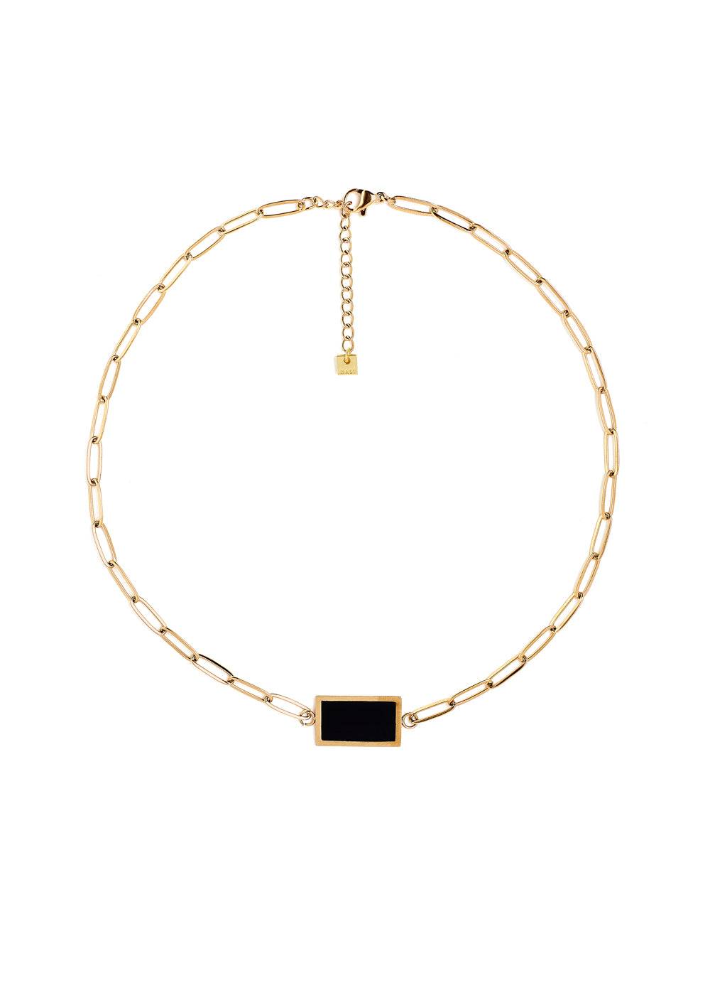 Nalí NECKLACE W/ PENDANT STAIN. STEEL. 18K GOLD PLATED Enormi risparmi