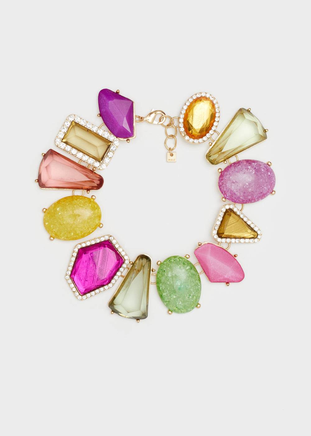 Nalí DENISE NECKLACE W/ MIX STONES + COLORS Ritorno libero