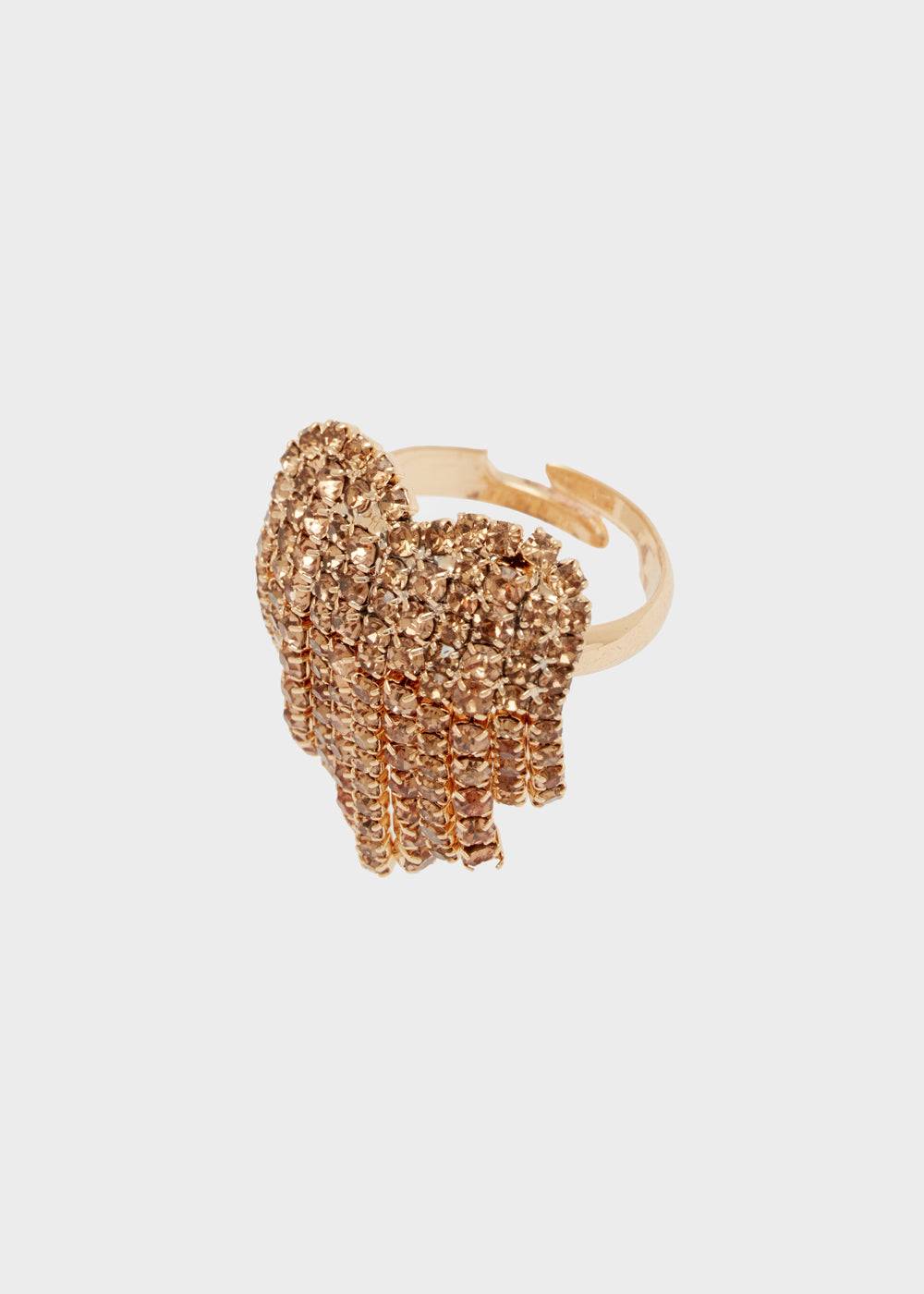 Nalí BABY HEART RING W/ STONES + COLORS Latest stili