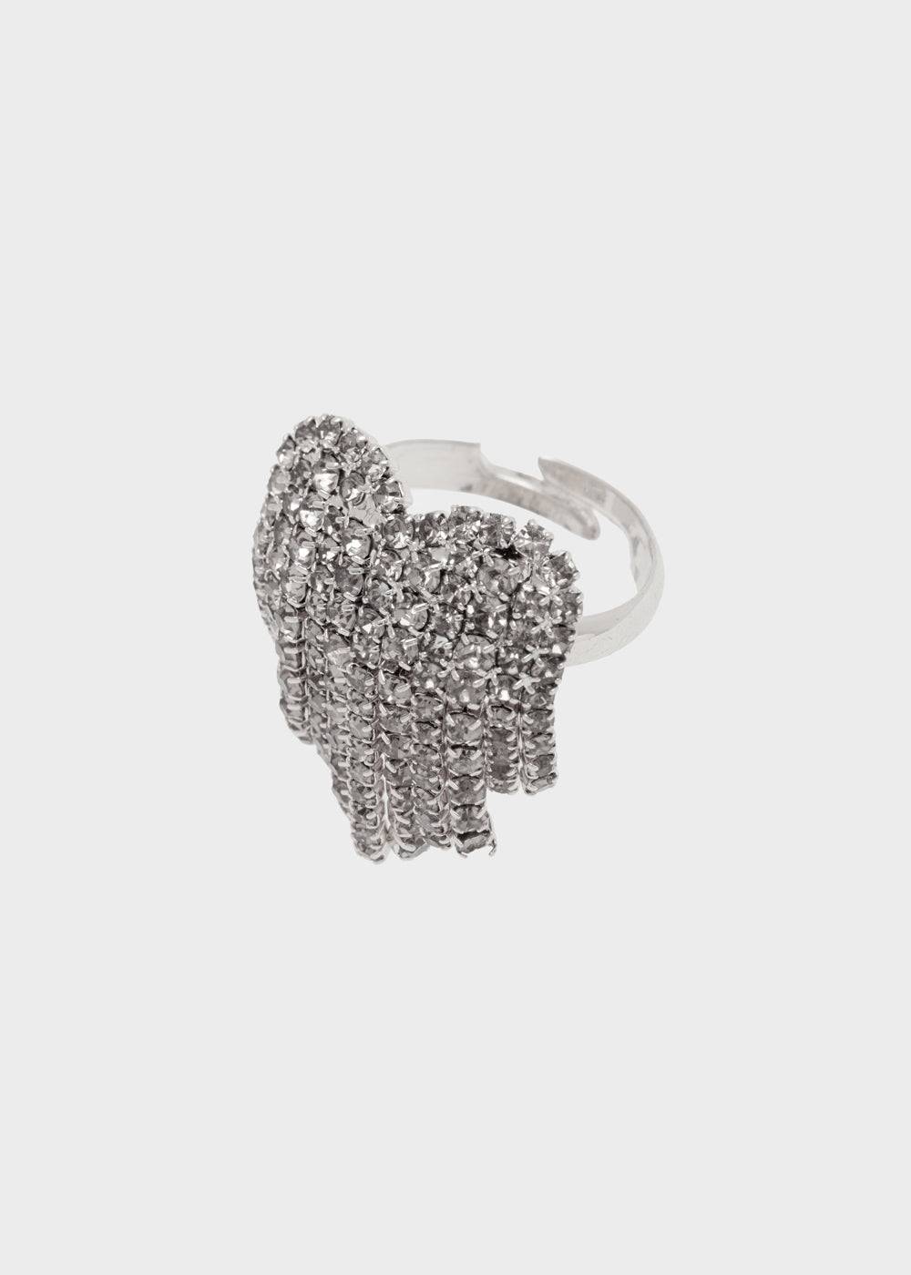 Nalí BABY HEART RING W/ STONES + COLORS Latest stili