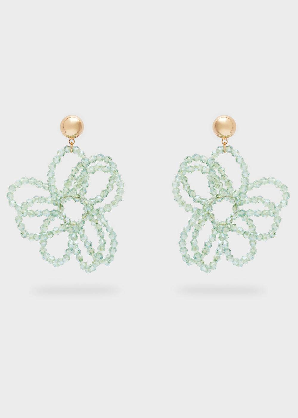 Nalí PETAL EARRINGS W/ BEADS + COLORS Fino al 55% di sconto