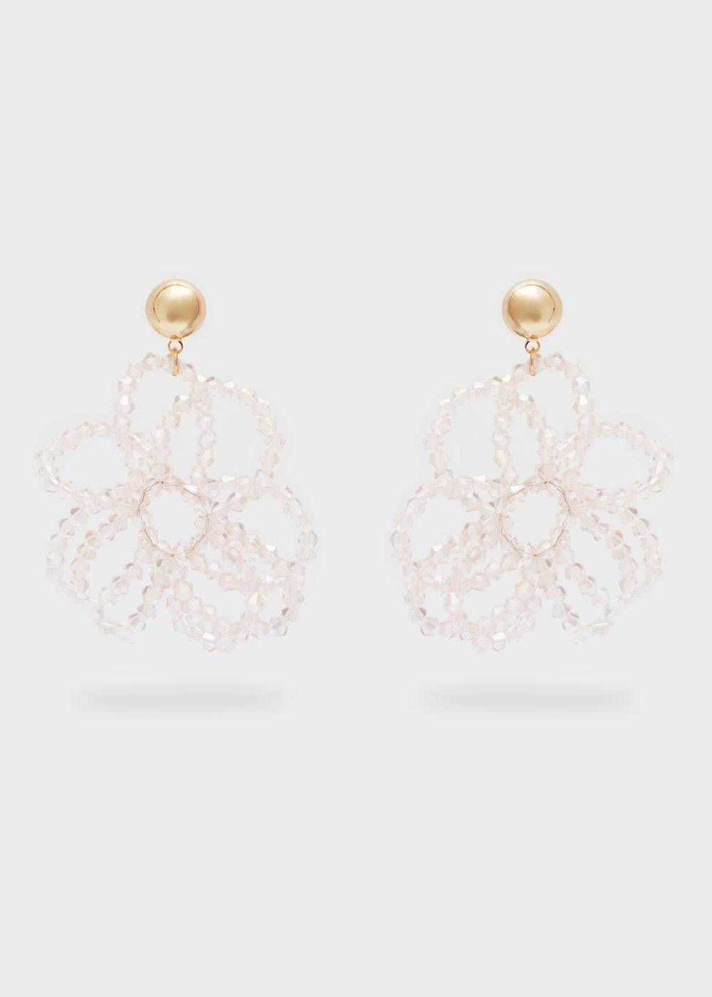 Nalí PETAL EARRINGS W/ BEADS + COLORS Fino al 55% di sconto
