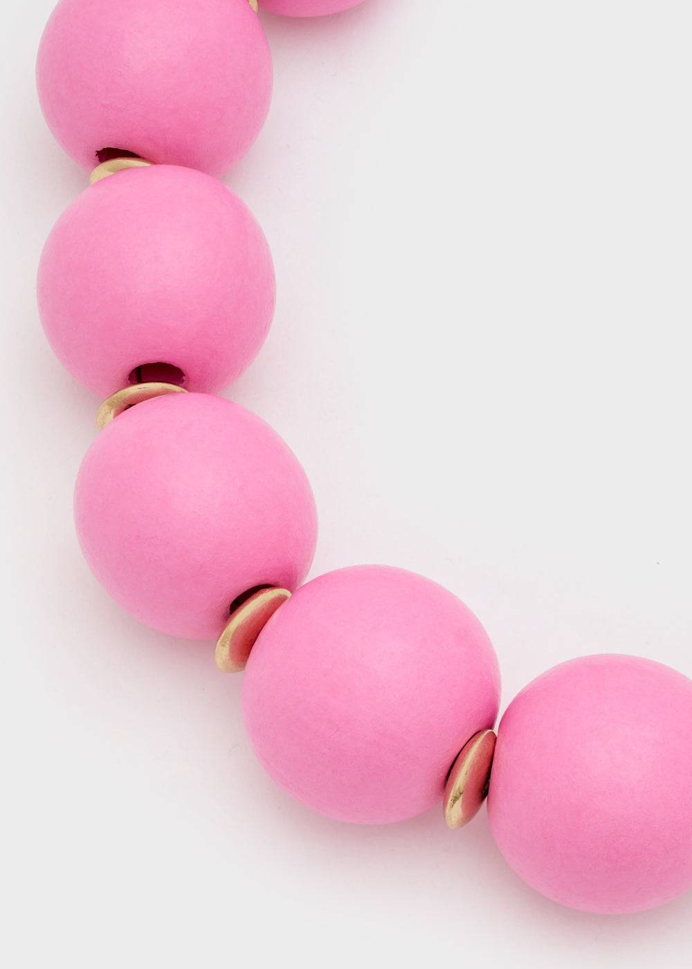 Nalí ITHACA NECKLACE W/ WOOD BEADS + COLORS Solo un giorno rimasto
