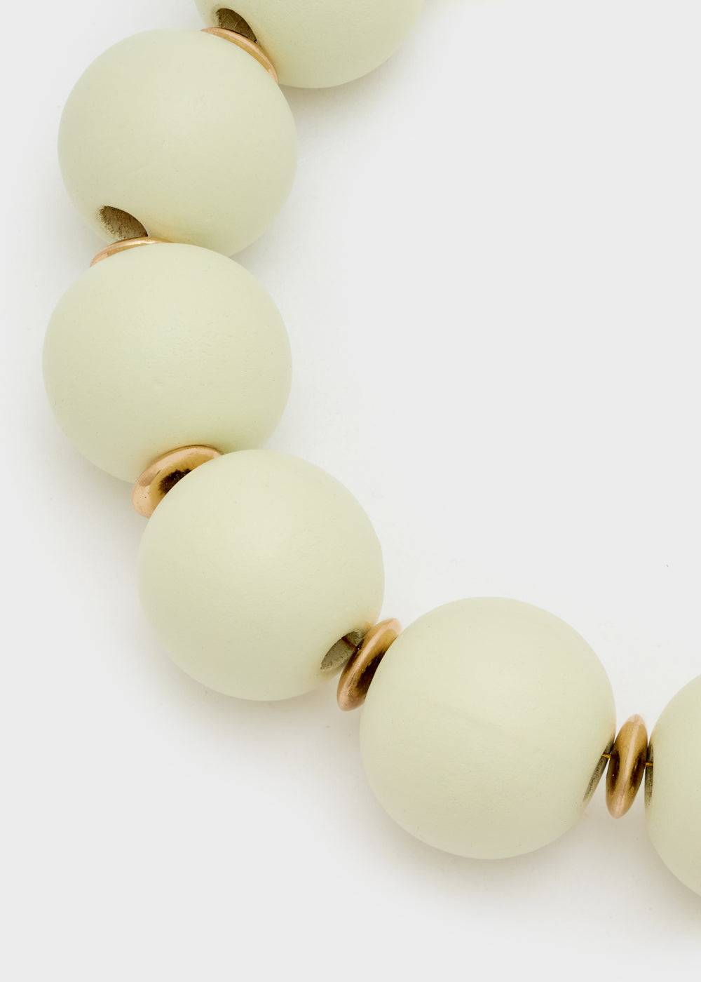 Nalí ITHACA NECKLACE W/ WOOD BEADS + COLORS Solo un giorno rimasto