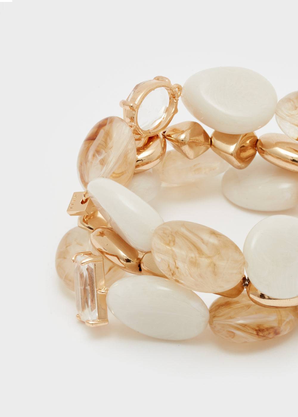 Nalí VENICE BRACELET SET IN RESIN + COLORS Trasporto libero internazionale