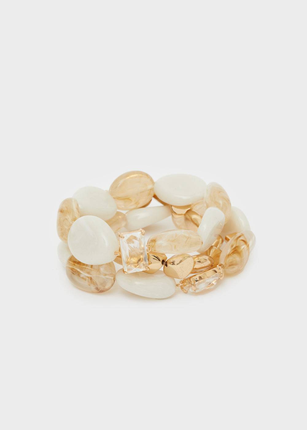 Nalí VENICE BRACELET SET IN RESIN + COLORS Trasporto libero internazionale