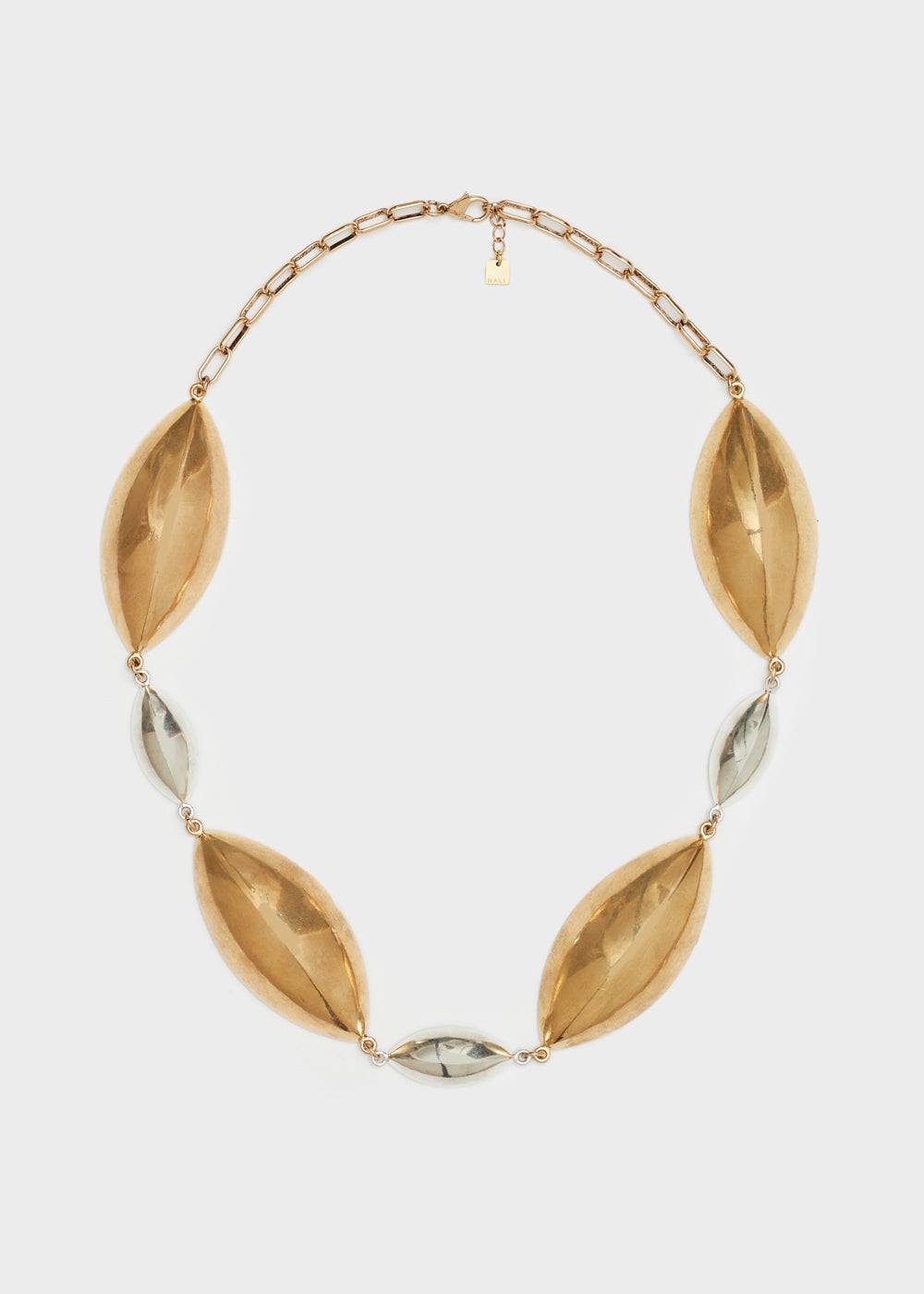 Nalí DUNE NECKLACE GOLD+SILVER Affare Del Giorno
