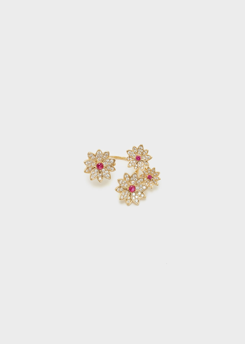 Nalí BOUQUET GOLD RING W/ STONES Online