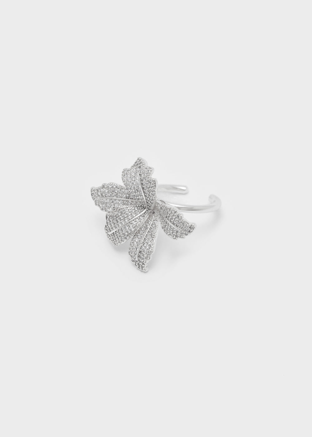 Nalí MISS GOLD RING W/ FLOWER+STONES Saldi
