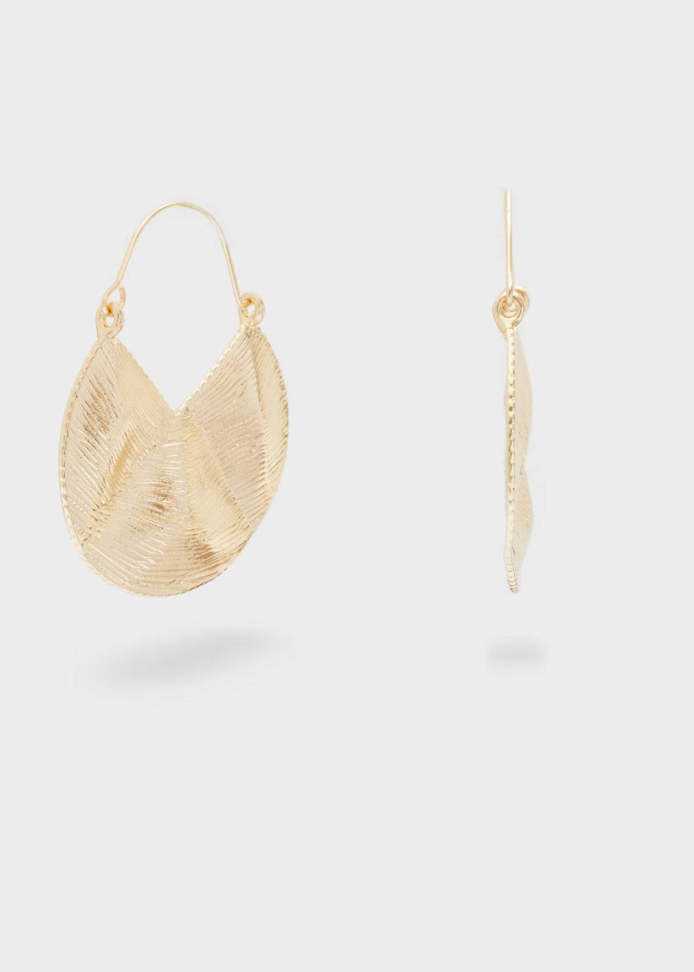 Nalí REFINED FULL HOOP EARRINGS Black Friday