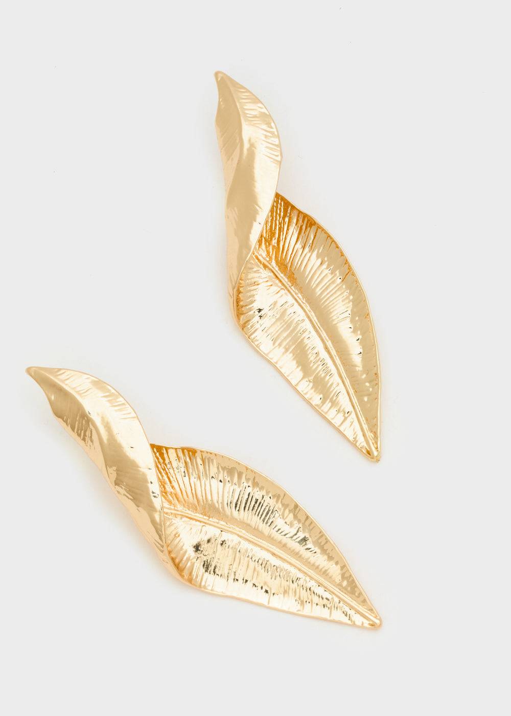 Nalí GOLD LEAF EARRINGS Enormi risparmi