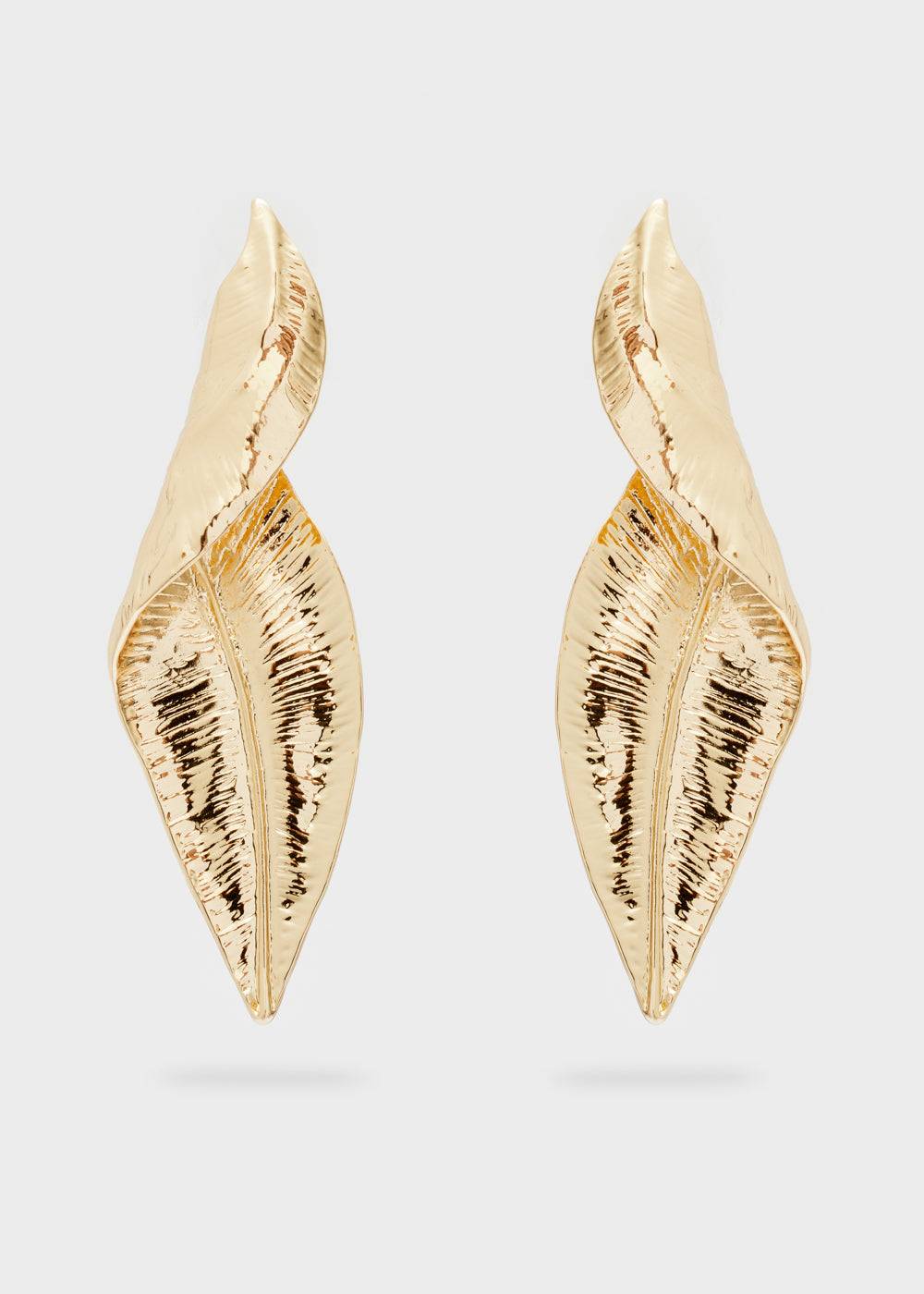 Nalí GOLD LEAF EARRINGS Enormi risparmi