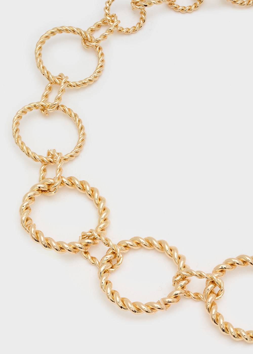 Nalí RINGED BIG NECKLACE IN GOLD Rilascio limitato