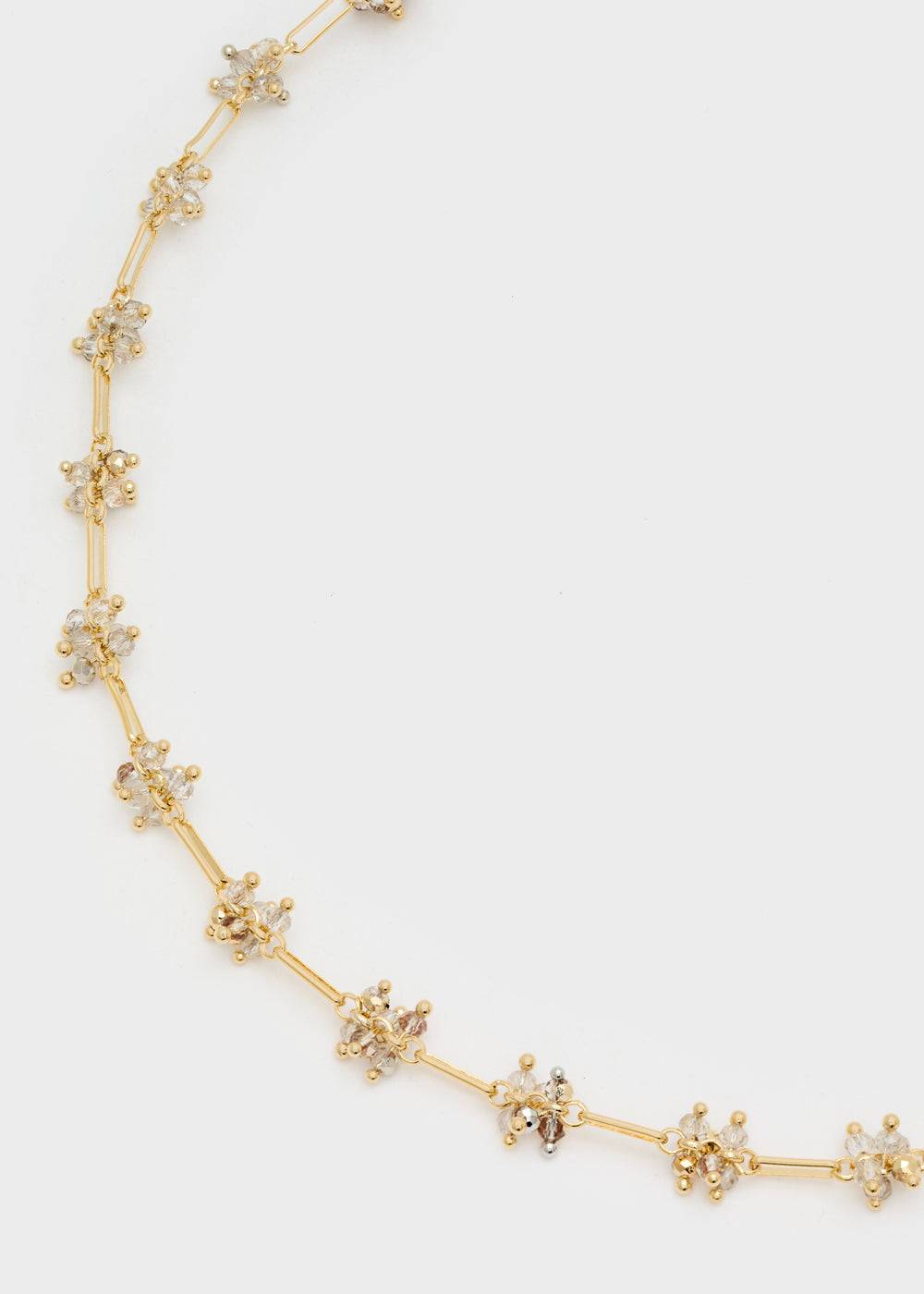 Nalí NECKLACE WITH CLEAR STONES Fino al 60% di sconto