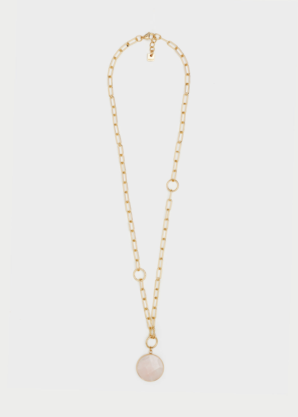 Nalí CHAIN NECKLACE W/ NATURAL STONE PENDANT Fino al 65% di sconto