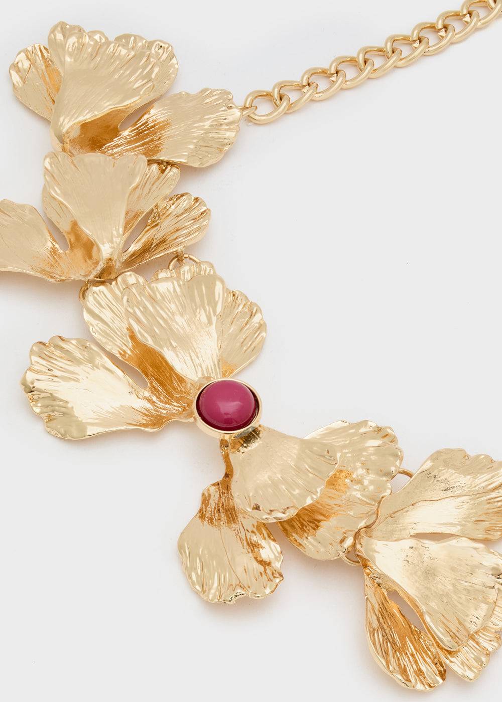 Nalí CHAIN NECKLACE IN GOLD W/ PURPLE PEARL Enormi sconti